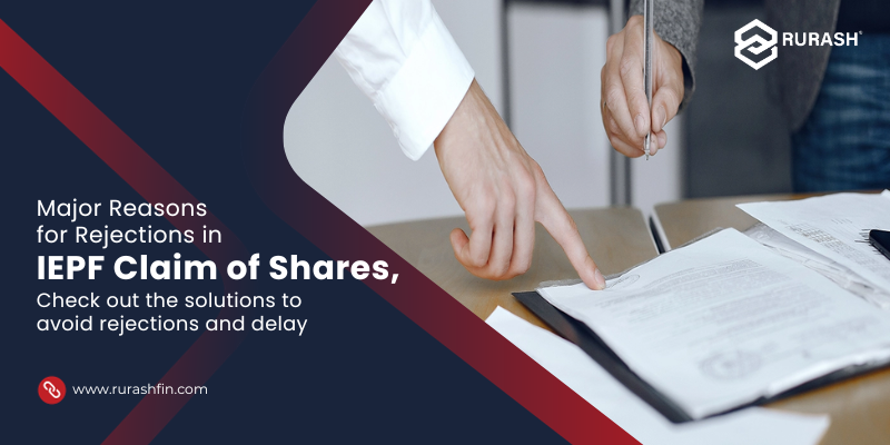 Reasons for Rejections in IEPF Claim of Shares